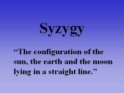 syzygy